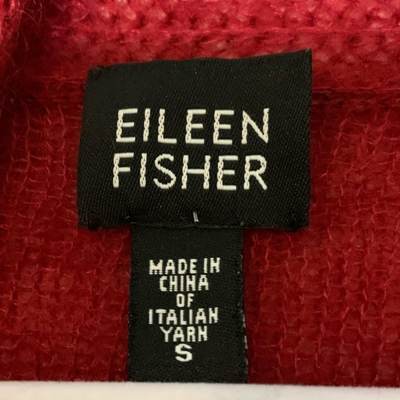 EILEEN FISHER| OPEN FRONT CARDIGAN - Picture 5 of 7